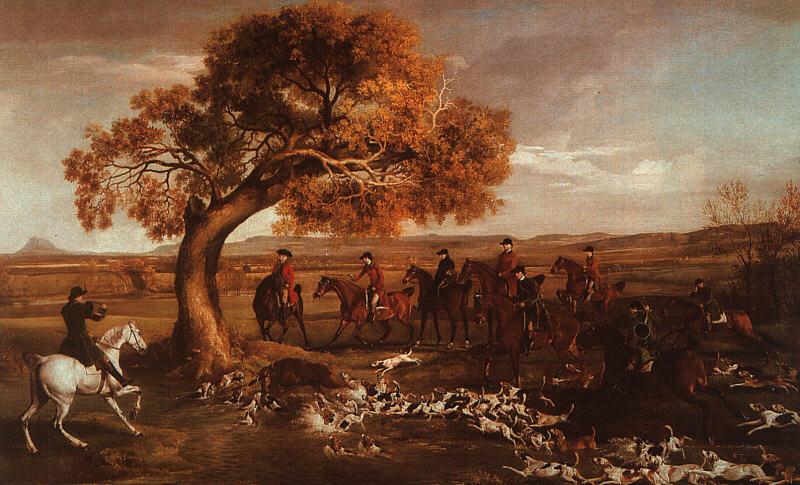 George Stubbs The Grosvenor Hunt France oil painting art